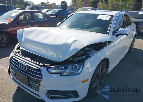 2017 Audi A4 2.0T Ultra Premium from USA, damaged, VIN WAULMAF43HA159695